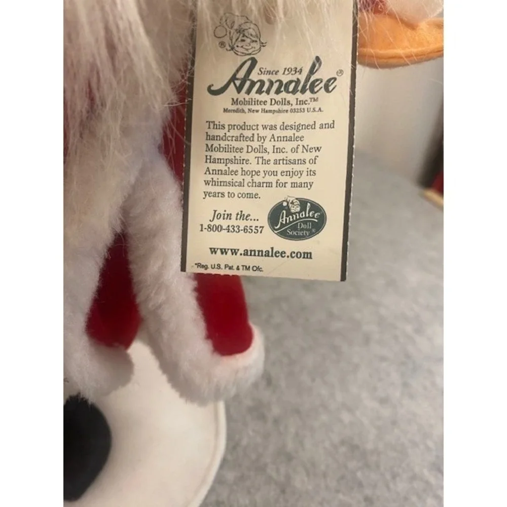 Annalee Dolls Santa Claus Posable Christmas Collectible Size‎ 13